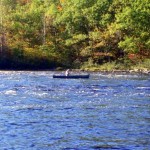 Week-long canoe trips in Maine.