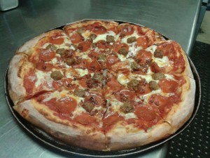 Food for take-out from Rick's Market - Pizza, sandwiches, deserts and more. Pizza from Rick's Market in East Millinocket, ME!