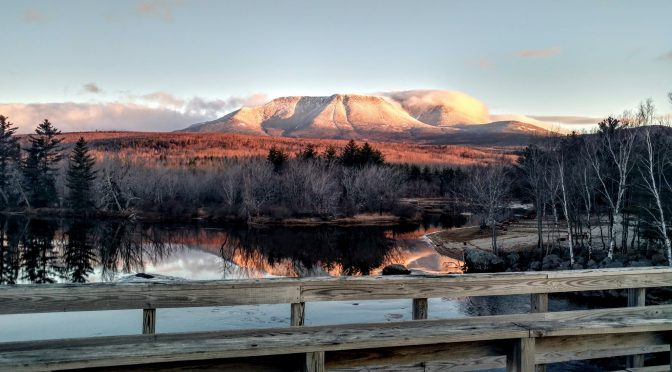 Photo of Mt Katahdin by Keith Dionne