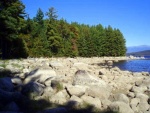 Low water on South Twin Lake and Mount Katahdin.