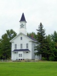 The Old Medway Church - circa 1874 - Medway, Maine